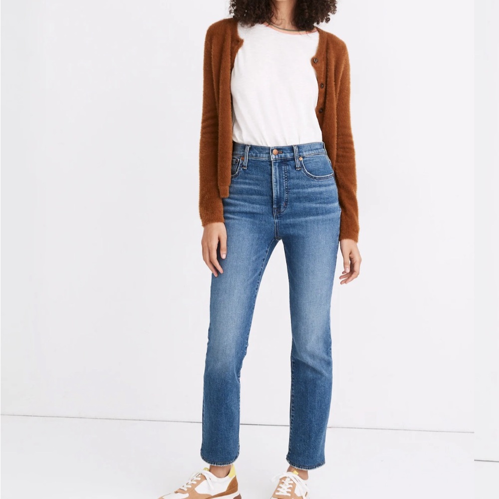 Madewell Slim Demi-Boot Jeans in Northaven Wash